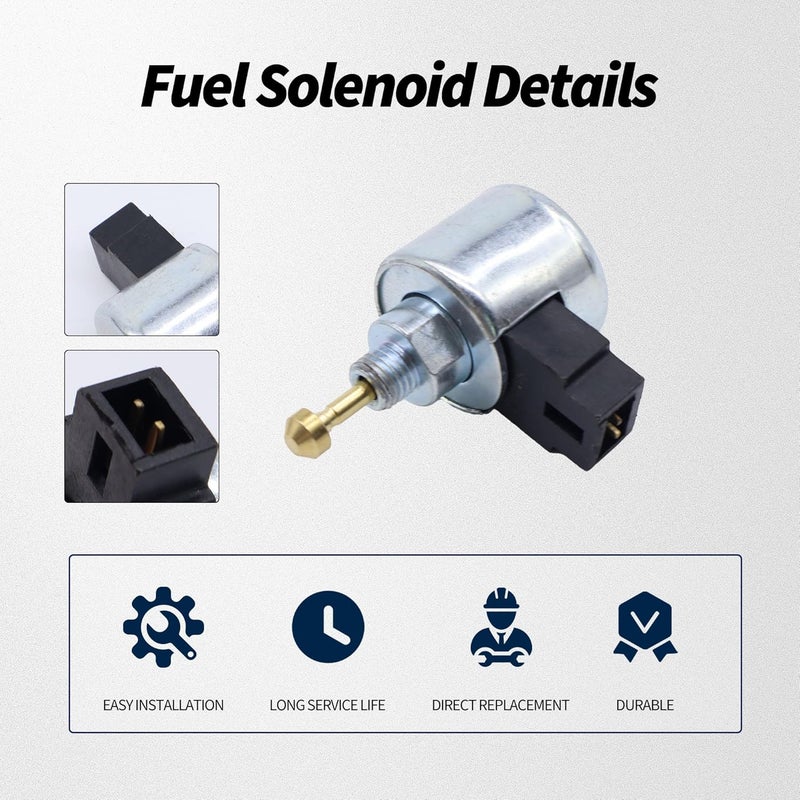 OXCANO Carburetor Fuel Solenoid 21188-7003 Replacement for Kawasaki FH601V FH641V FH680V FH721V FX 4-Cycle Engine - Image 3